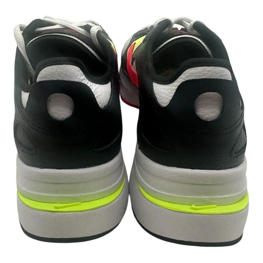 Nike Air Zoom Division‎ Shoes Mens Sz 8 Black/Flash Crimson/White Volt Sneakers